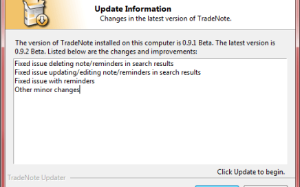 TradeNote Updater